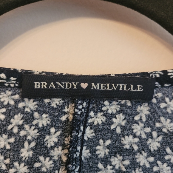 Floral Brandy Melville Wrap Dress - Picture 3 of 4